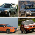 Сравнение Skoda Yeti, Kia Sportage, Subaru XV и Suzuki SX4