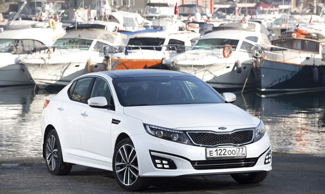 Автомобиль KIA Optima – типичный седан бизнес-класса