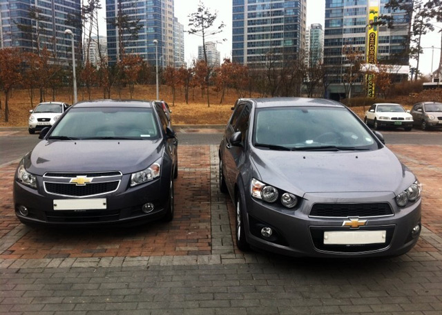 Автомобили в кузове хэтчбек Chevrolet Aveo и Chevrolet Cruze – что же выбрать?