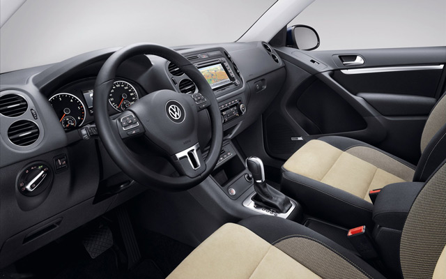 Внешний вид, качество материалов, комфорт - всё в салоне Volkswagen Tiguan на высшем уровне