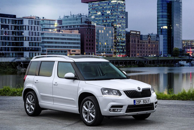 Автомобиль Skoda Yeti имеет гармоничный и притягательный дизайн