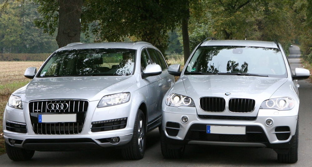 Audi Q7 и BMW X5