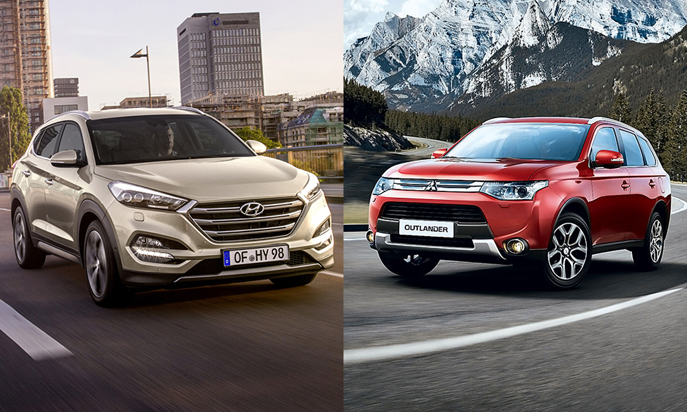 Что выбрать Hyundai Tucson или Mitsubishi Outlander 