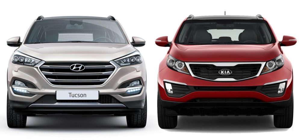 Hyundai Tucson и Kia Sportage