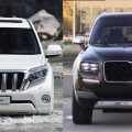 Kia Mohave и Land Cruiser Prado