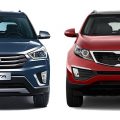 Kia Sportage и Hyundai Creta