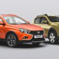 Sandero Stepway и Lada Vesta SW Cross