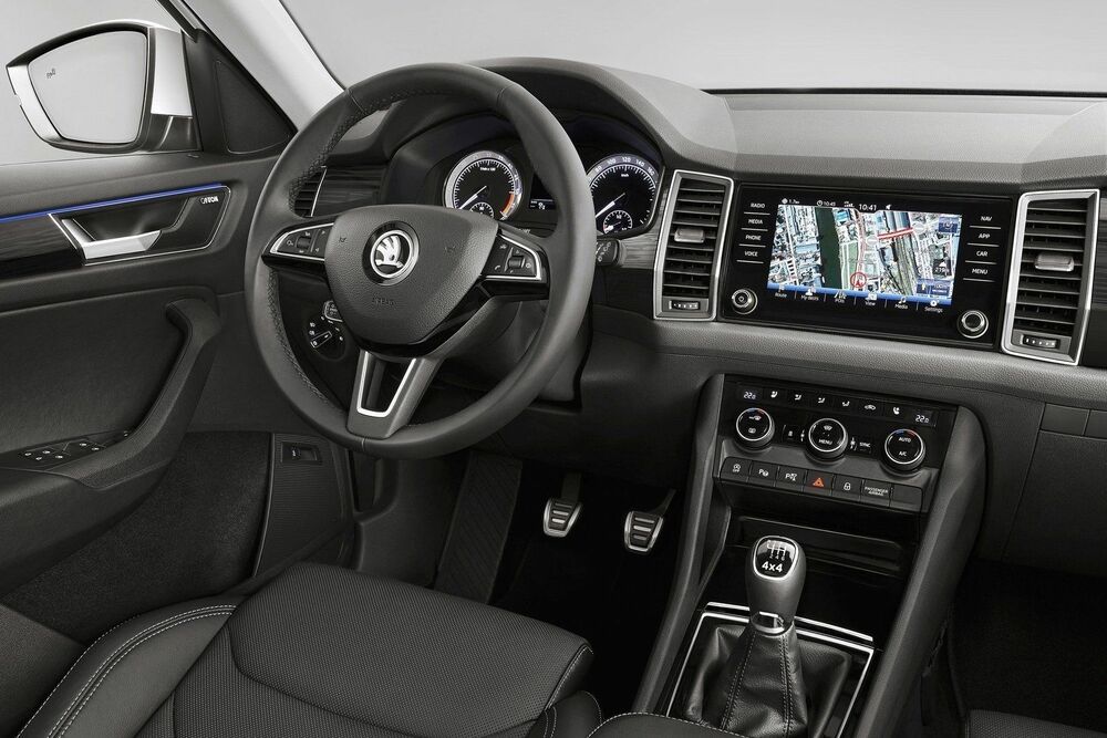 Skoda Kodiaq салон авто