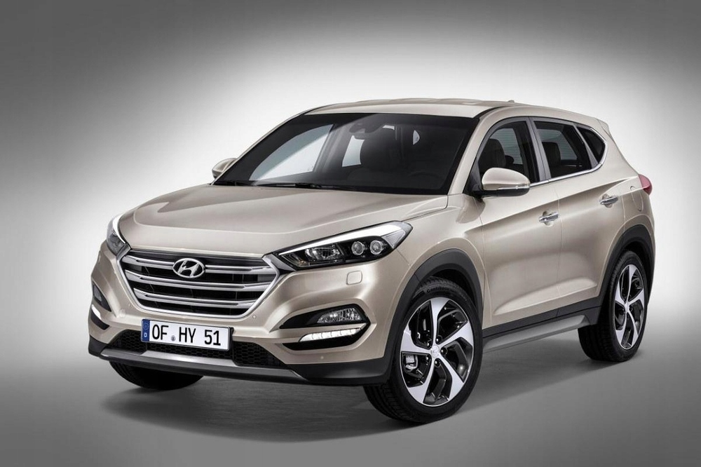 Hyundai Tucson серый