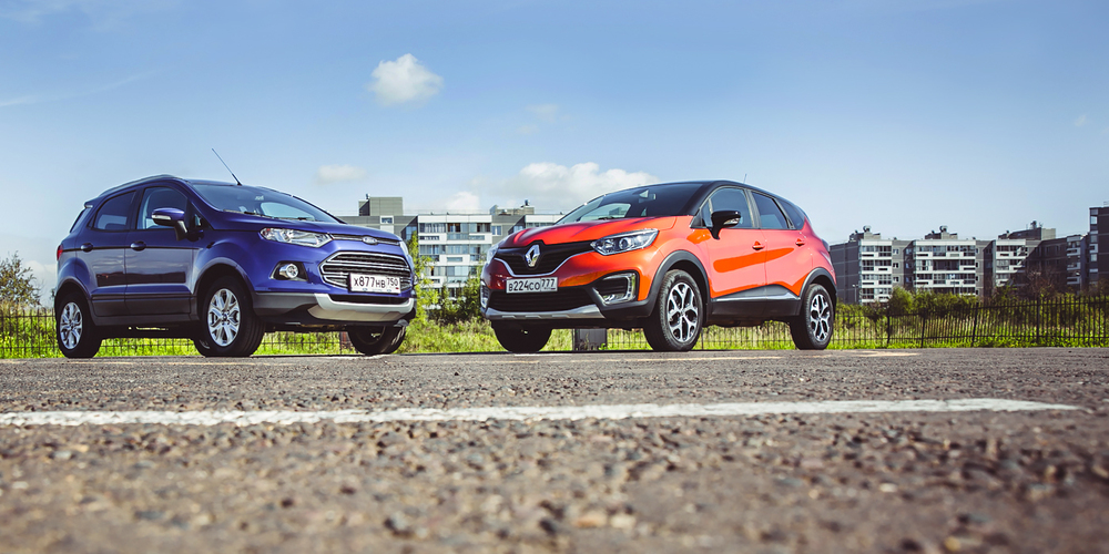 Renault Kaptur и Ford Kuga Renault Kaptur и Ford Kuga