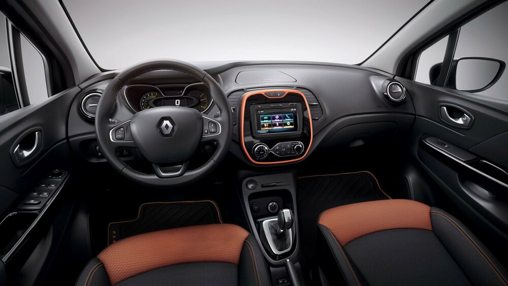 Салон Renault Kaptur Салон Renault Kaptur