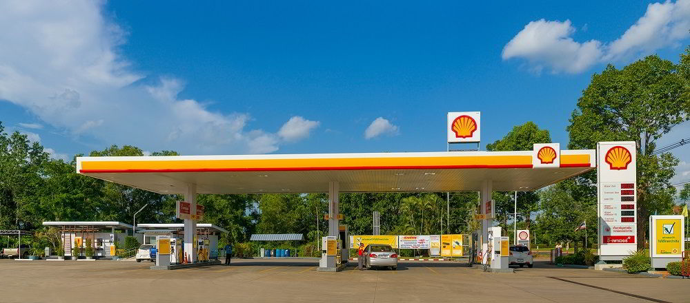Заправка в Украине Shell