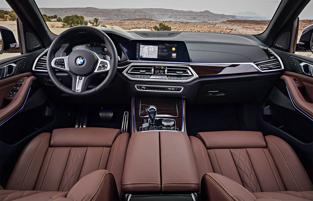 Интерьер BMW X5
