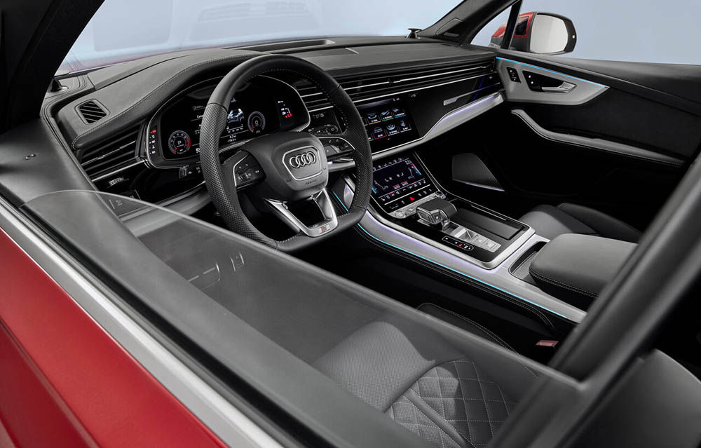 Audi Q7 внутри