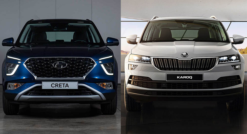 Что лучше для шкоды карок или Hyundai Creta? Как выбрать автомобиль из двух вариантов