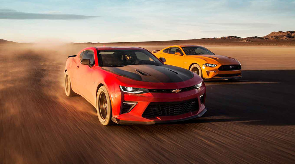 Ford Mustang и Chevrolet Camaro
