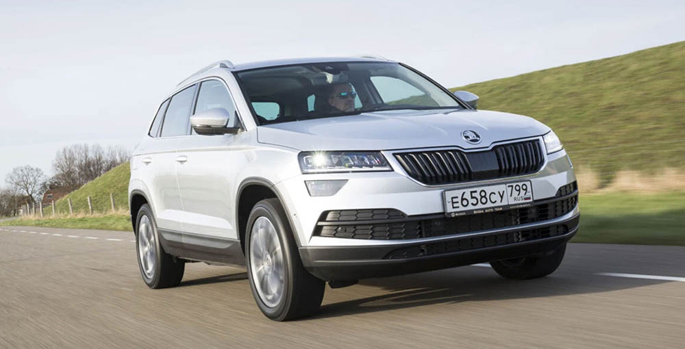 Динамические качества Skoda Karoq Skoda Karoq на дороге