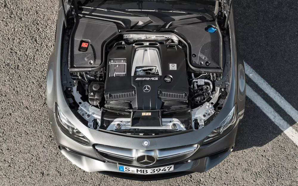 Мотор Mercedes AMG E 63