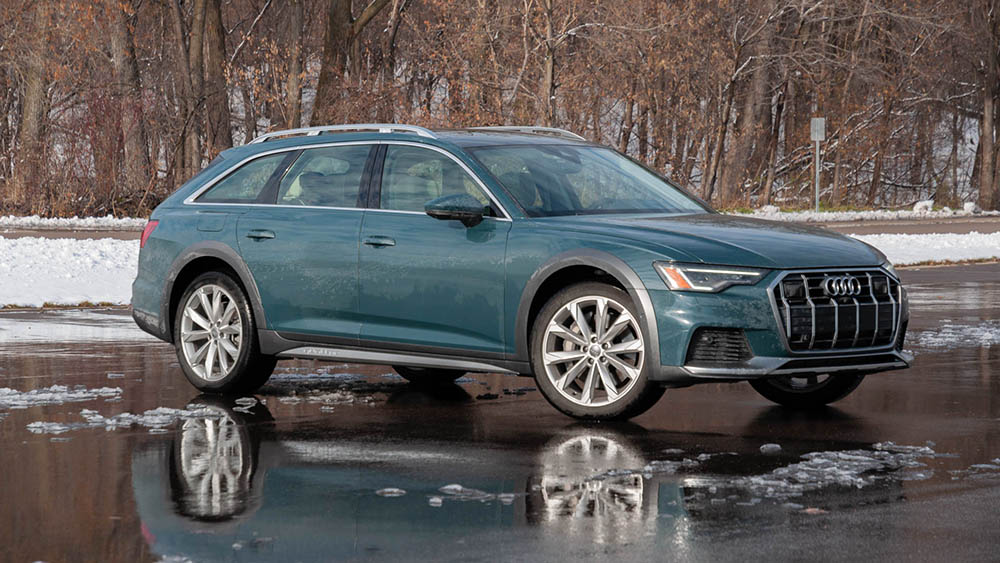 Универсал Audi A6 Allroad Quattro на бездорожье Audi A6 Allroad Quattro на бездорожье