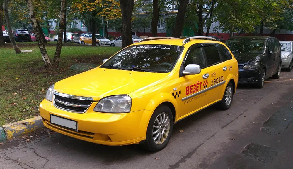 Chevrolet Lacetti для работы в такси