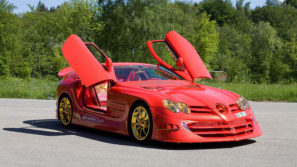 Mercedes-Benz SLR McLaren 999 Red Gold Dream