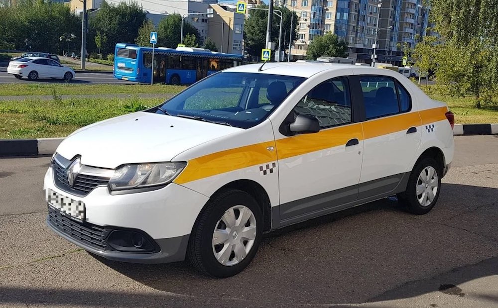 Renault Logan для работы в такси