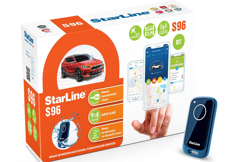 StarLine S96 BT 2CAN+2LIN GSM:GPS+ГЛОНАСС