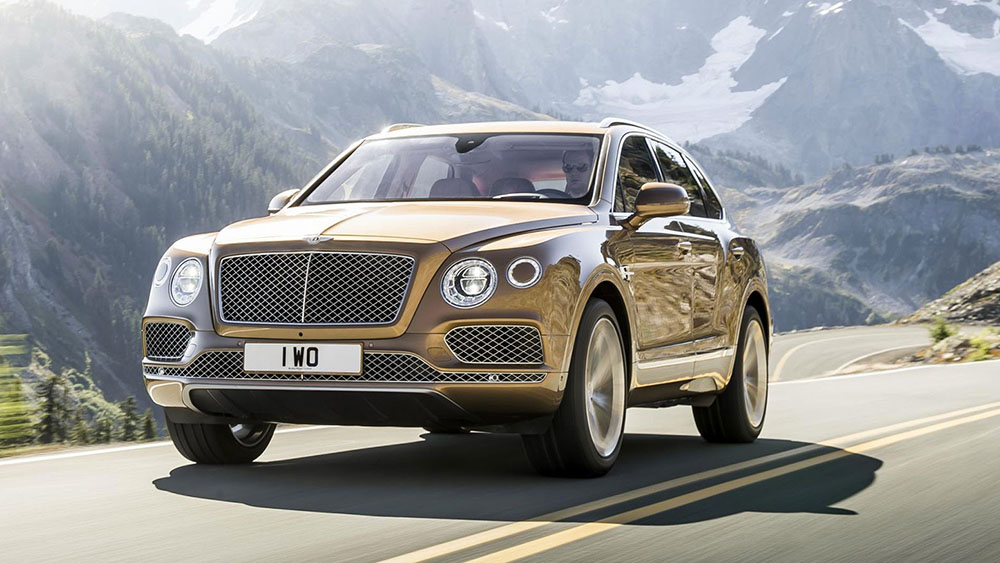 Авто Bentley Bentayga W12