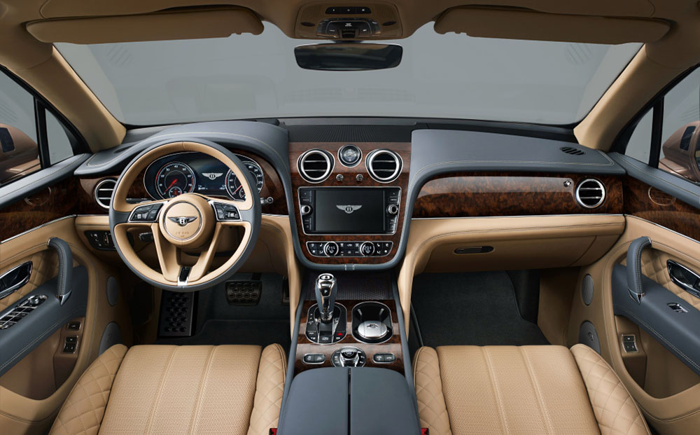 Салон Bentley Bentayga W12