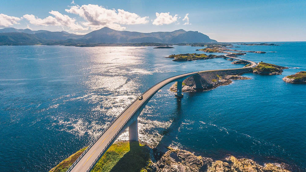 Atlantic Road в Норвегии