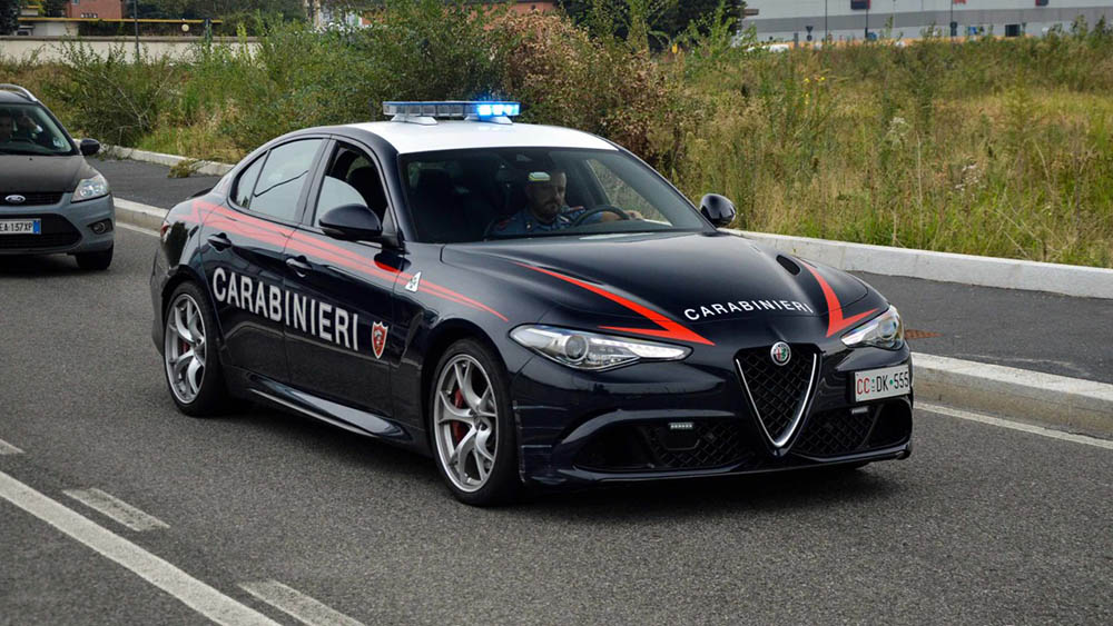 Alfa Romeo Giulia QV в Италии