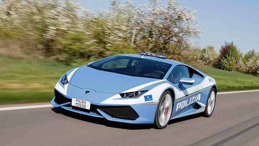 Lamborghini Huracan в Италии