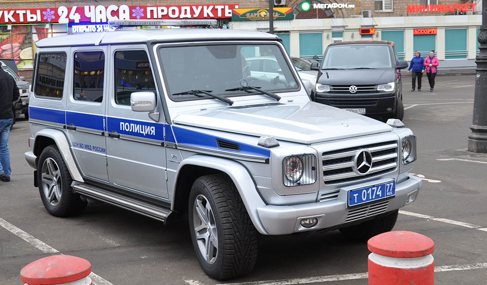 Mercedes-Bens Gtlandewagen в России