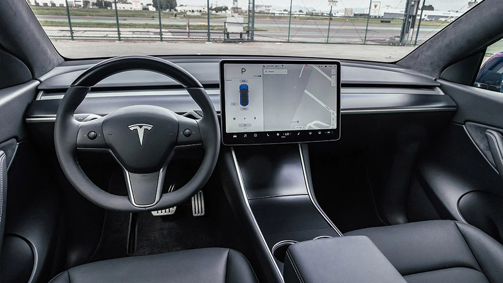 Салон Tesla Model Y