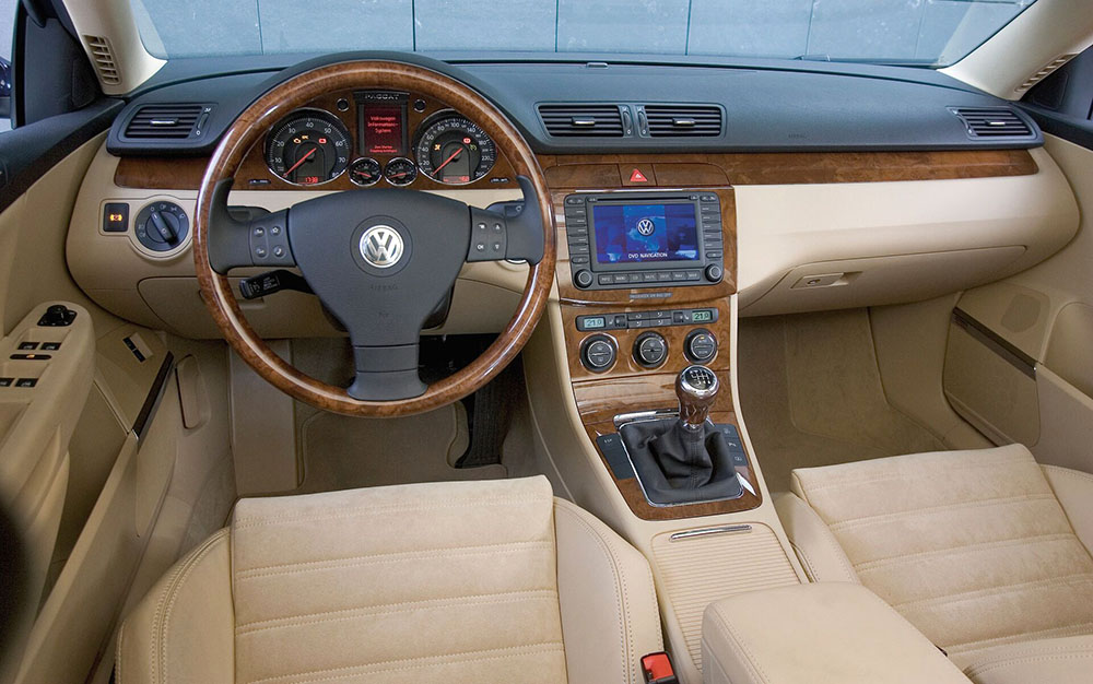 Салон Volkswagen Passat B6