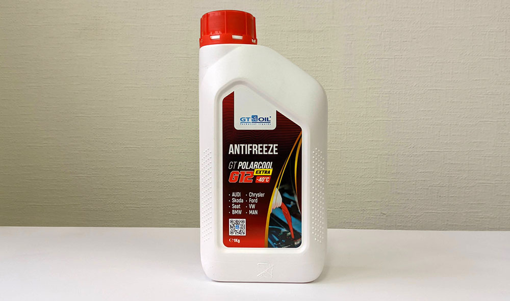 GT OIL GT POLARCOOL EXTRA ANTIFREEZE G12